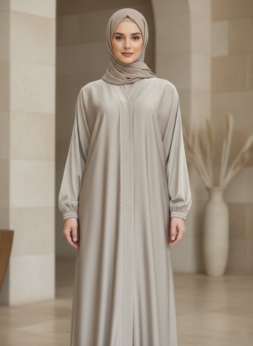 The Serene Stone Essentials Abaya