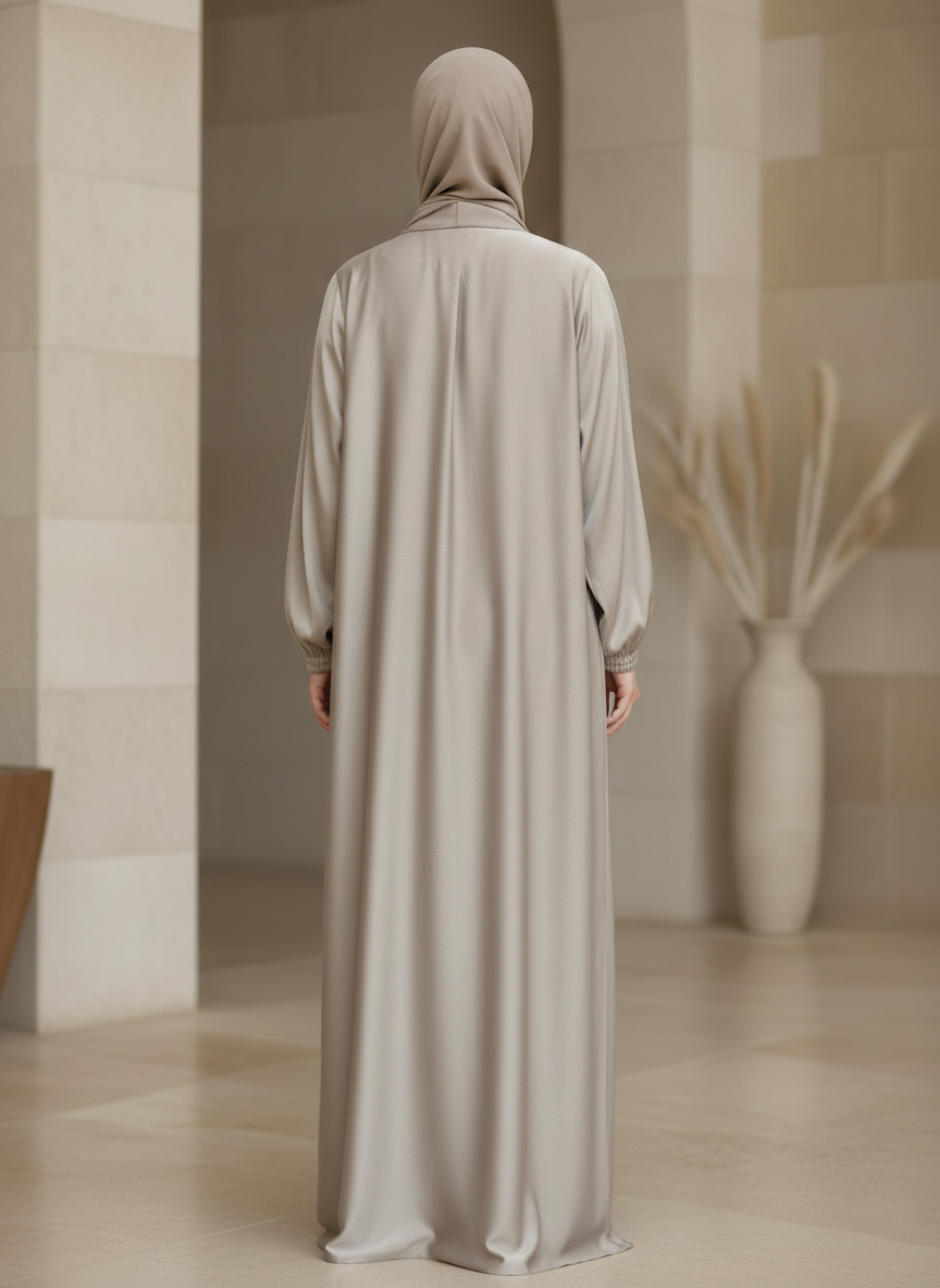 The Serene Stone Essentials Abaya
