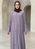 The Lylia Tulip Embroidered Abaya