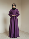 The Amethyst Tassel-Detail Abaya + Hijab