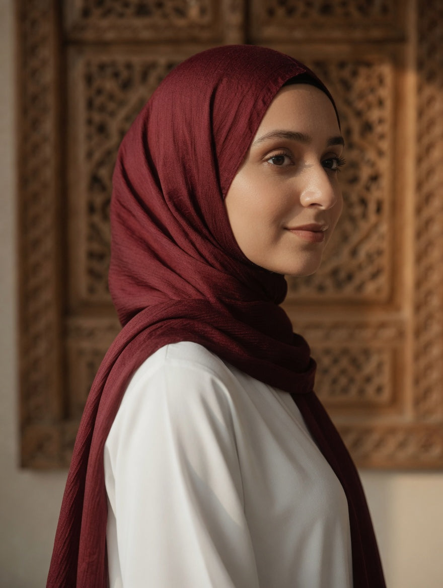 The Lylia Chiffon Georgette Hijab