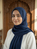 The Safiya Midnight Georgette Hijab