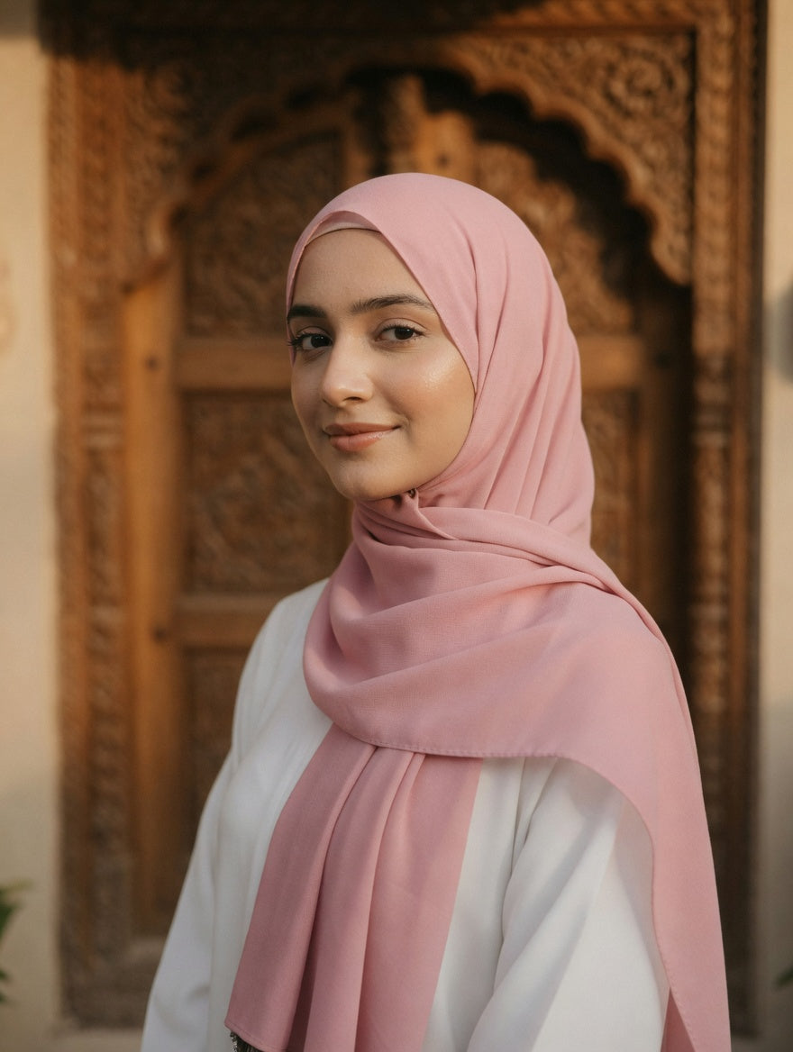 The Seraphina Georgette Hijab